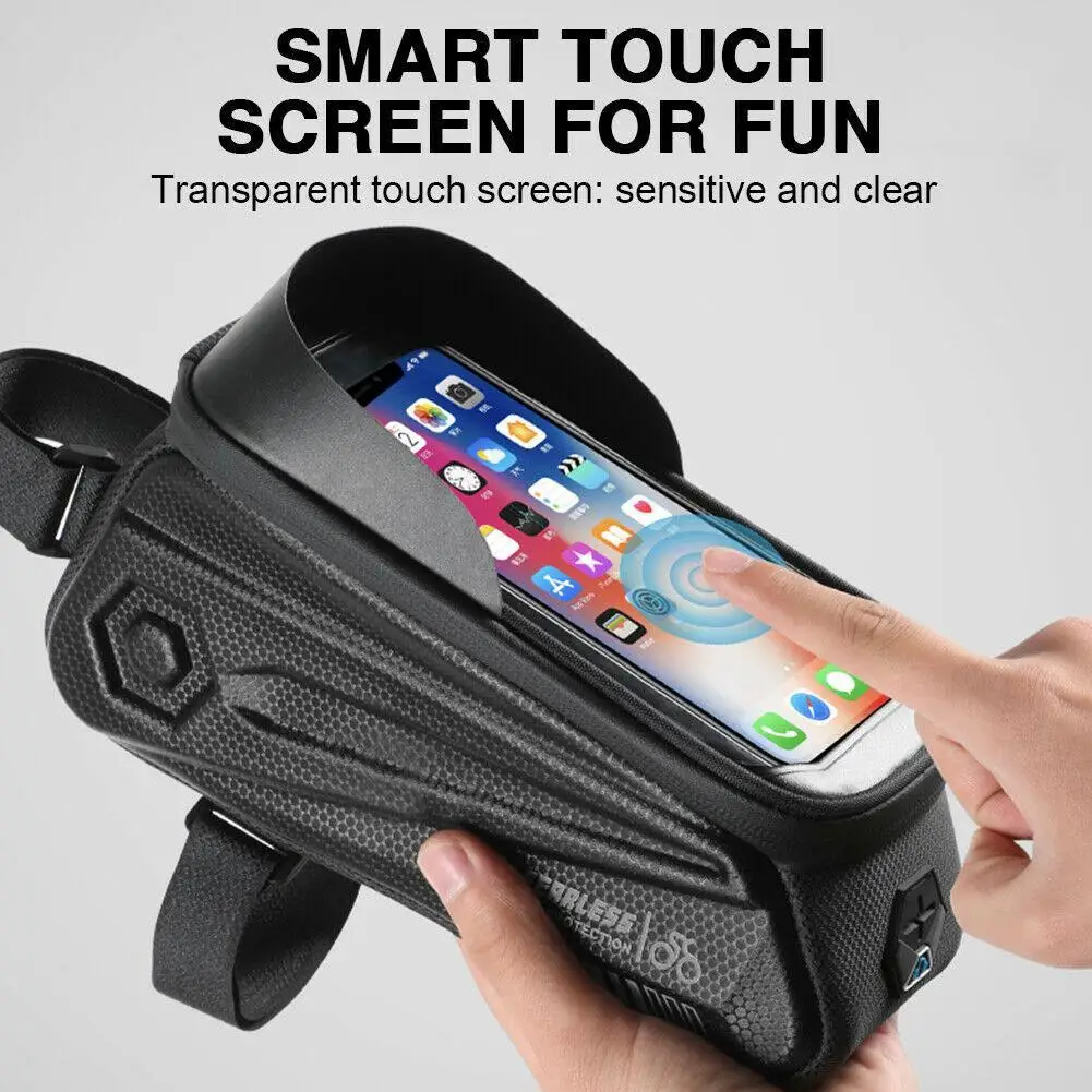 Bicycle Bag Waterproof Screen Cycling Bag Top Front Tube Frame MTB Road Bike Bag 7.0 In Phone Case Bicycle Accessories
Bicycle Bag Waterproof Screen Cycling Bag Top Front Tube Frame MTB Road Bike Bag 7.0 In Phone Case Bicycle Accessories