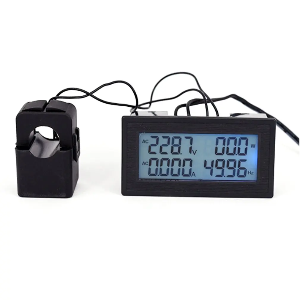 110V 220V 380V Three-Phase AC Ammeter Multifunctional Digital Display Power Frequency Tester AC60-500V 20A Split Type 
110V 220V 380V Three-Phase AC Ammeter Multifunctional Digital Display Power Frequency Tester AC60-500V 20A Split Type