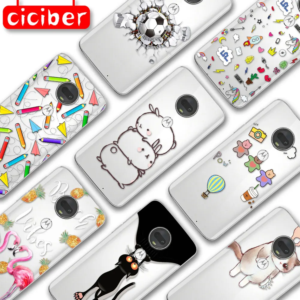 Cat Bear Flamingo Phone Case For Motorola Moto G10 G9 G8 G7 G5 G5S G6 E5 E6 E7 Plus Play Power Soft Silicone TPU Protect Fundas
Cat Bear Flamingo Phone Case For Motorola Moto G10 G9 G8 G7 G5 G5S G6 E5 E6 E7 Plus Play Power Soft Silicone TPU Protect Fundas