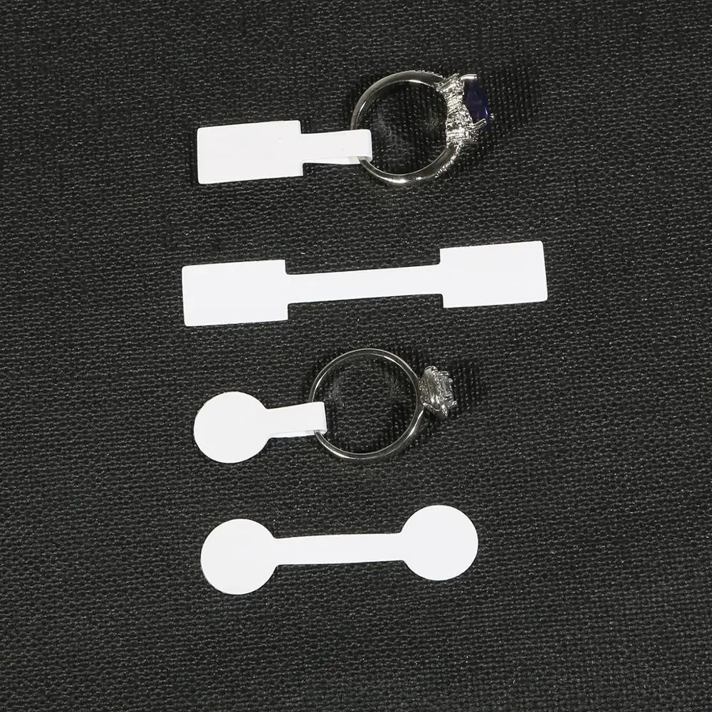 100 шт. бумажные этикетки для кольца ожерелья браслета|Упаковка и стойки