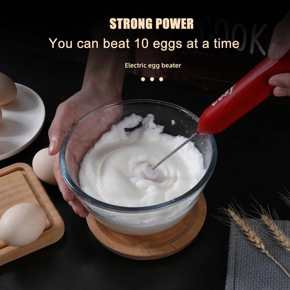 3-Speeds USB Charging Electric Egg Beater Automatic Milk Drink Coffee Blender Frother Mini Handle Stirrer Kitchen Cooking Tool
3-Speeds USB Charging Electric Egg Beater Automatic Milk Drink Coffee Blender Frother Mini Handle Stirrer Kitchen Cooking Tool