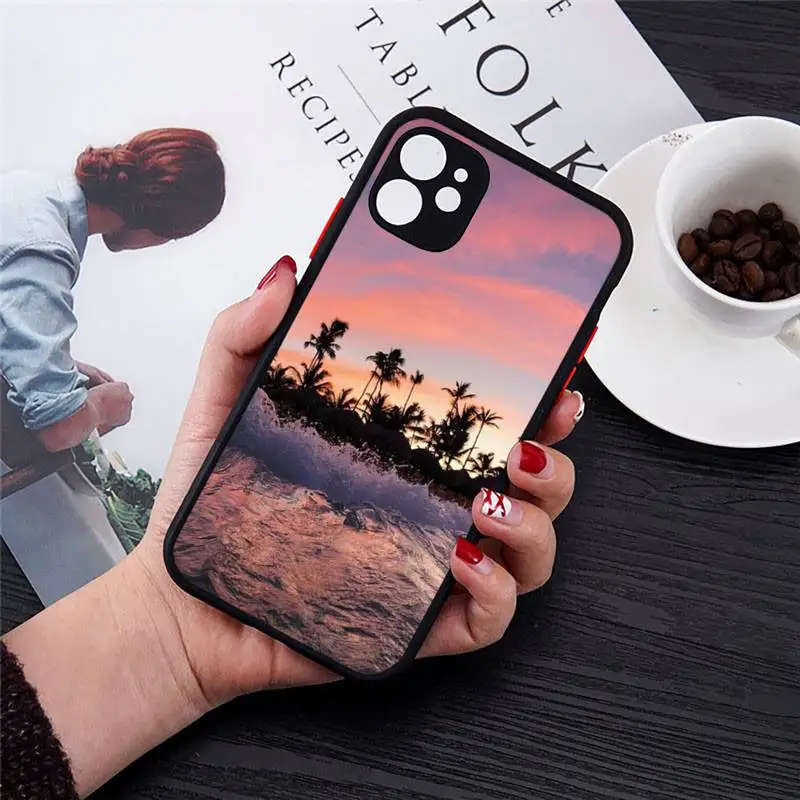 Beautiful beach ocean travel Phone Cases Matte Transparent for iPhone 7 8 11 12 s mini pro X XS XR MAX Plus cover funda shell
Beautiful beach ocean travel Phone Cases Matte Transparent for iPhone 7 8 11 12 s mini pro X XS XR MAX Plus cover funda shell