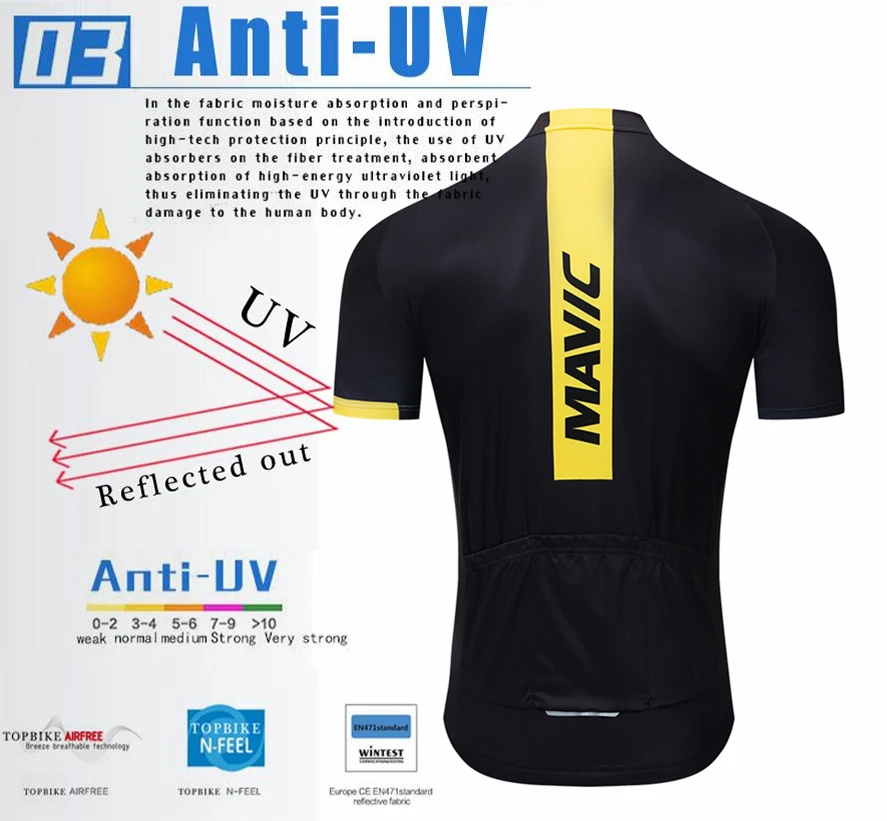 Cycling Jersey Pro Team Mavic Ropa Ciclismo Hombre Summer Short Sleeve Jerseys Cycling Clothing Triathlon Bib Shorts Suit Gelpad
Cycling Jersey Pro Team Mavic Ropa Ciclismo Hombre Summer Short Sleeve Jerseys Cycling Clothing Triathlon Bib Shorts Suit Gelpad