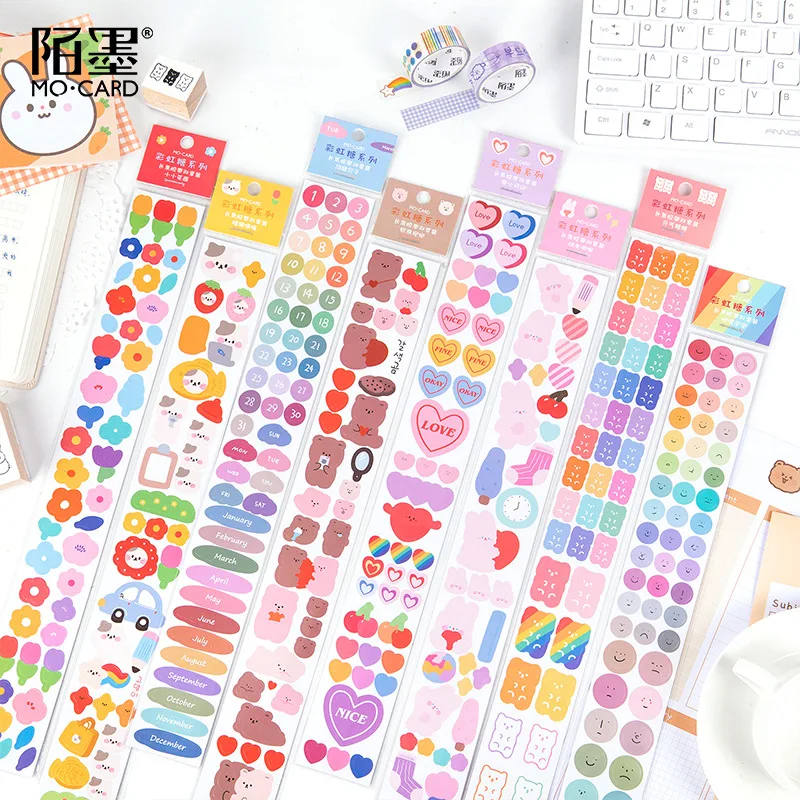 PET Transparent Washi Sticker Lovely soft candy tape Masking Scrapbooking DIY material stickers Paper Craft Supplies Stationery
PET Transparent Washi Sticker Lovely soft candy tape Masking Scrapbooking DIY material stickers Paper Craft Supplies Stationery