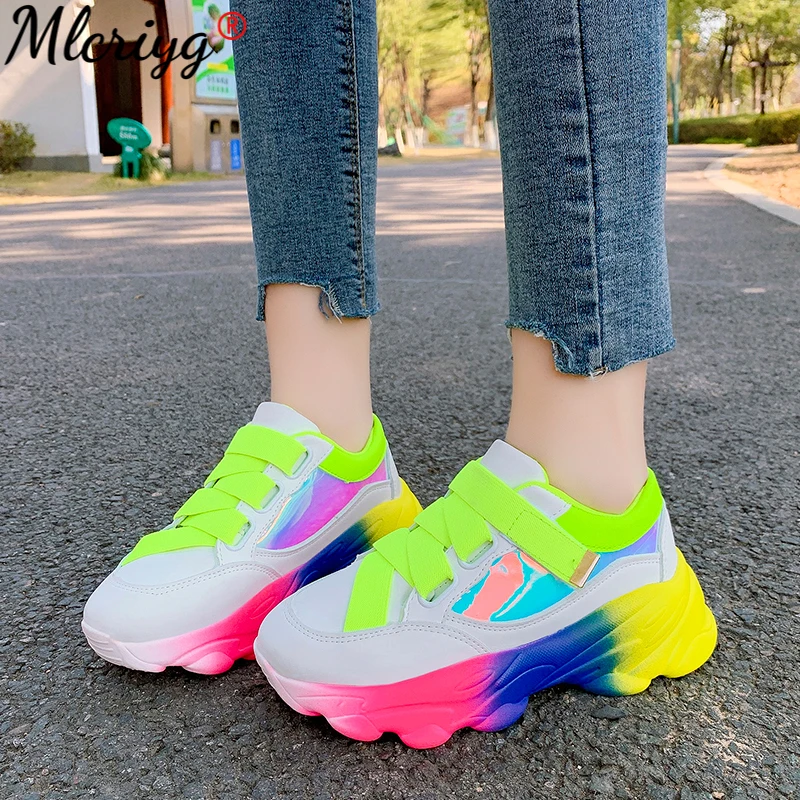 2021 Spring Autumn New Women Casual Shoes Fashion Lace-up Comfortable Walking Women Sneakers Thick-soled Vulcanized Women Shoes
2021 Spring Autumn New Women Casual Shoes Fashion Lace-up Comfortable Walking Women Sneakers Thick-soled Vulcanized Women Shoes