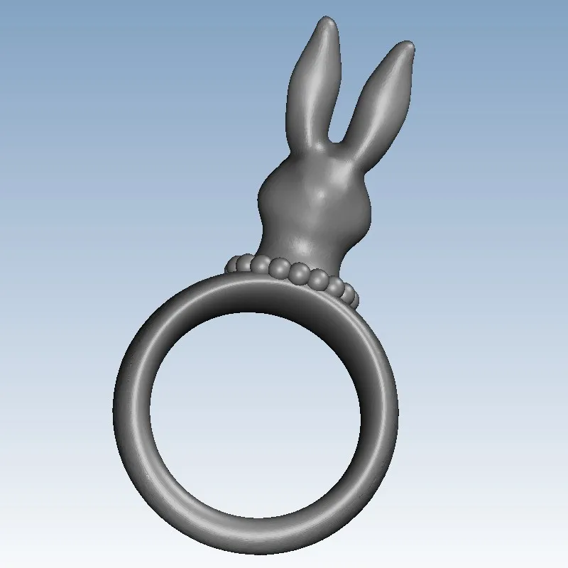 Rabbit ring Custom order highqualityhighprecision digital models 3D printing service Creative Jewelry ST430
Rabbit ring Custom order highqualityhighprecision digital models 3D printing service Creative Jewelry ST430
