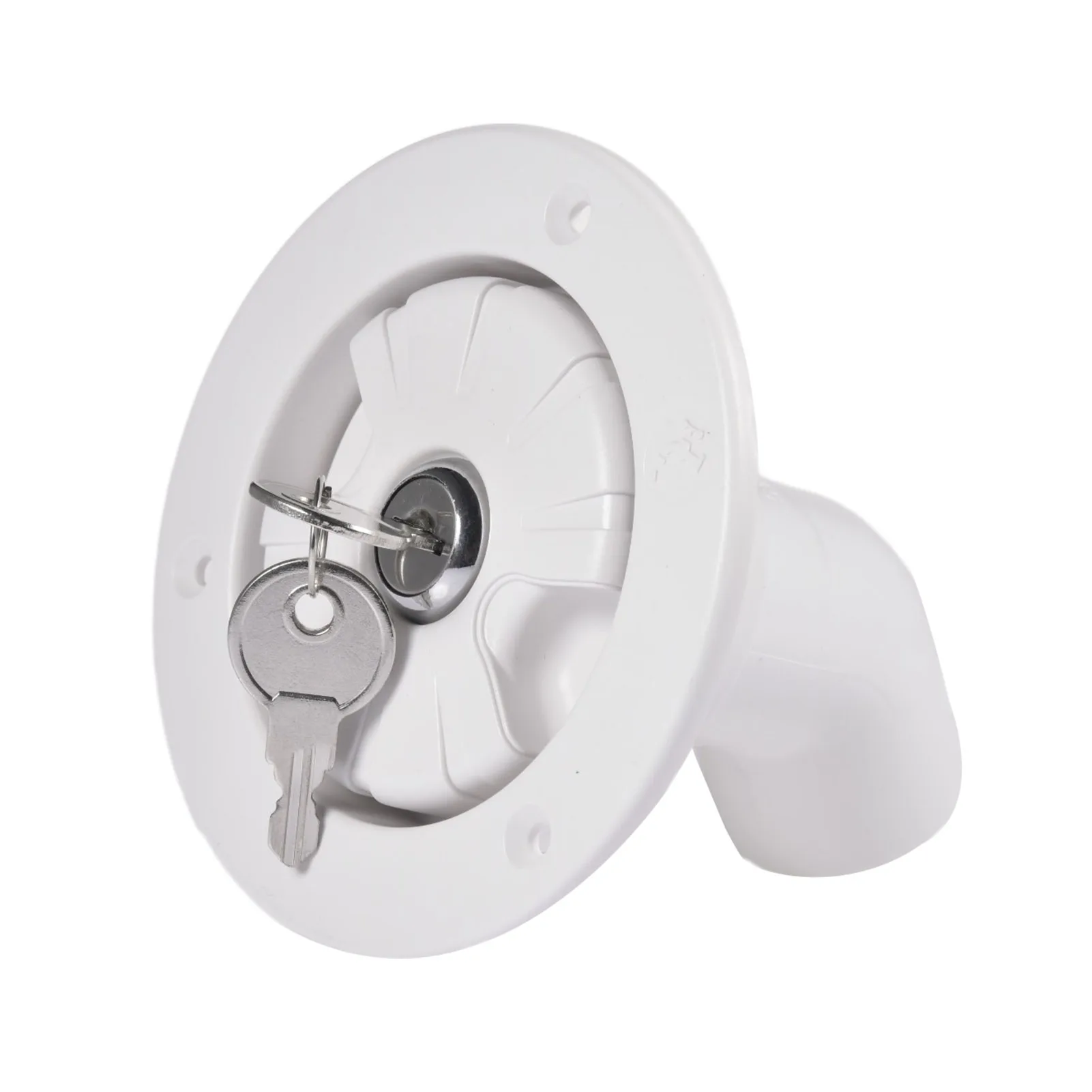 Water Locking Inlet Hatch Filler Cap White Convenient Tough Car Hatch Cover for Caravan Motorhome Camping TrailerWater Tank Caps
Water Locking Inlet Hatch Filler Cap White Convenient Tough Car Hatch Cover for Caravan Motorhome Camping TrailerWater Tank Caps