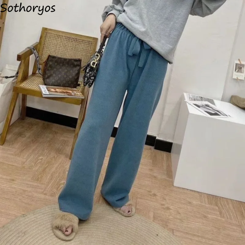 Sleep Bottoms Knitting 5 Colors Women Solid Warm Soft Leisure Cozy Winter Korean Style Loose Ulzzang College All-match Vintage
Sleep Bottoms Knitting 5 Colors Women Solid Warm Soft Leisure Cozy Winter Korean Style Loose Ulzzang College All-match Vintage