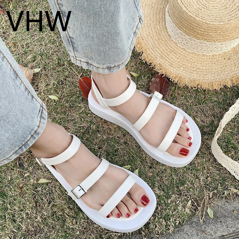 Women Sandals 2021 Summer Casual Black Narrow Band Platform Sport Outdoor Shoes Fashion Beige Chunky Soft Sole Flats for Women
Women Sandals 2021 Summer Casual Black Narrow Band Platform Sport Outdoor Shoes Fashion Beige Chunky Soft Sole Flats for Women