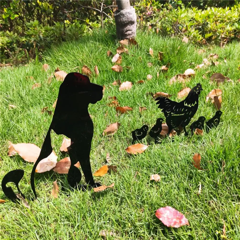 Animal Stake Realistic Decorative Acrylic Hen Dog Gardening Signpost Stake for Garden
Animal Stake Realistic Decorative Acrylic Hen Dog Gardening Signpost Stake for Garden