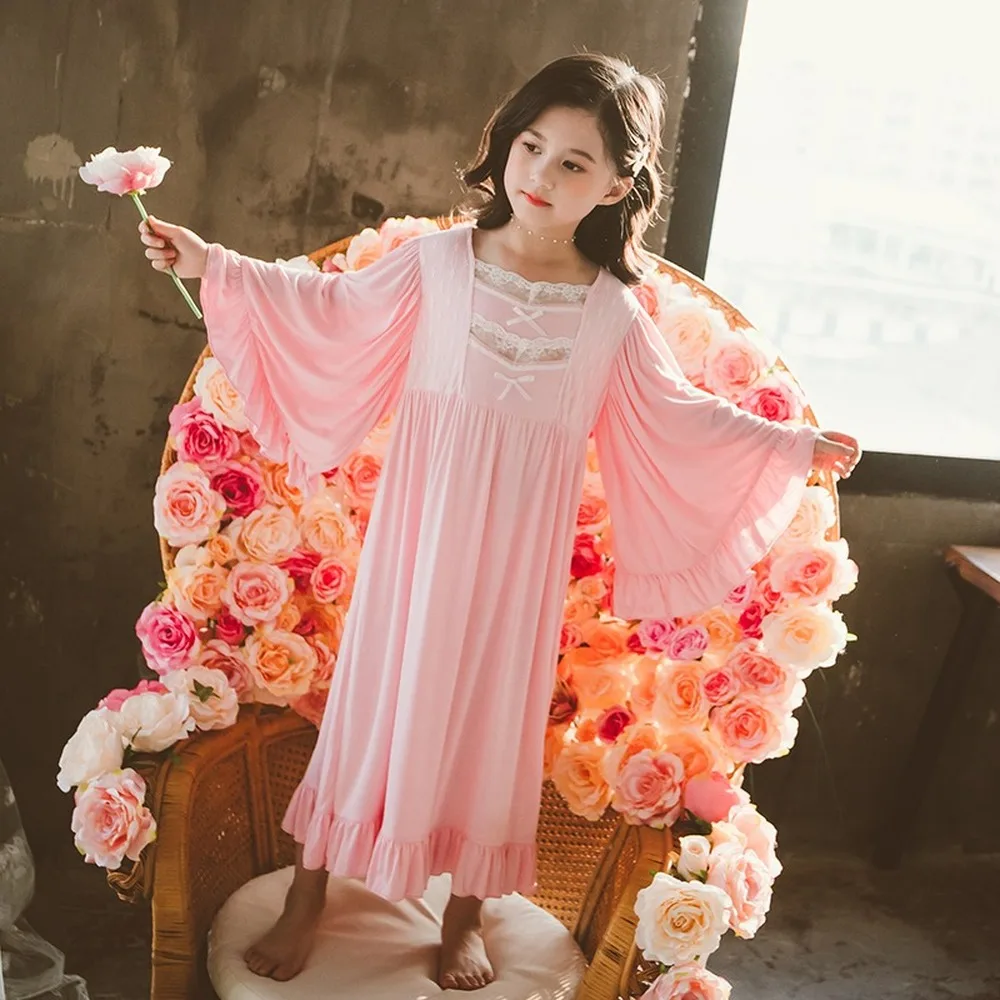 kids girl Night Dress Spring Long Sleeve Girl Princess Court Wind Baby Leisure Pajamas for Girls Nightgown Vestidos De Noche
kids girl Night Dress Spring Long Sleeve Girl Princess Court Wind Baby Leisure Pajamas for Girls Nightgown Vestidos De Noche