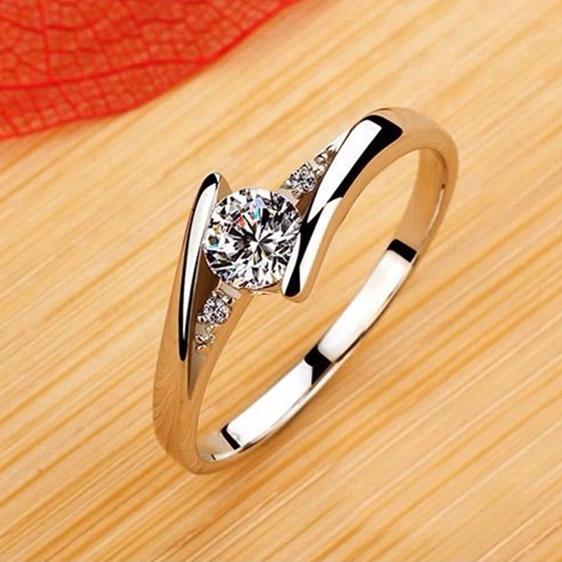 UILZ Cute Female Small Round Zircon Stone Ring Classic Silver Color Wedding Jewelry Promise Crystal Engagement Rings for Women
UILZ Cute Female Small Round Zircon Stone Ring Classic Silver Color Wedding Jewelry Promise Crystal Engagement Rings for Women