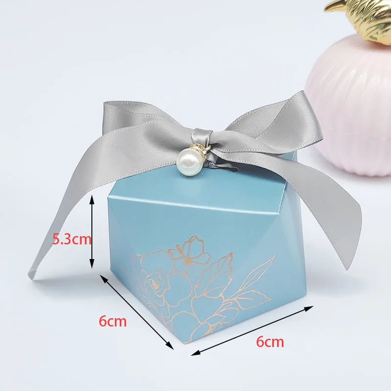 Gift Box Diamond Blue Paper Candy Box Wedding Favors for Guests Chocolate Packaging Box Baby Shower Birthday Party Decoration 
Gift Box Diamond Blue Paper Candy Box Wedding Favors for Guests Chocolate Packaging Box Baby Shower Birthday Party Decoration
