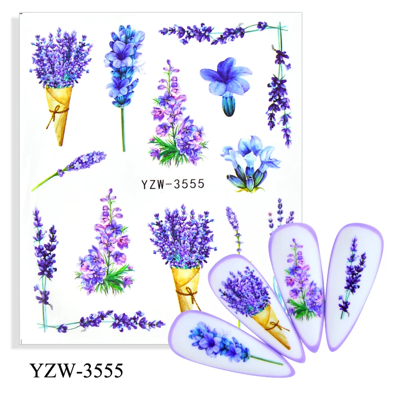4PCS/LOT Spring Simple Green Theme Water Decal Sticker Lavender/Rose/Leaf DIY Slider For Manicuring Nail Art Watermarks
4PCS/LOT Spring Simple Green Theme Water Decal Sticker Lavender/Rose/Leaf DIY Slider For Manicuring Nail Art Watermarks