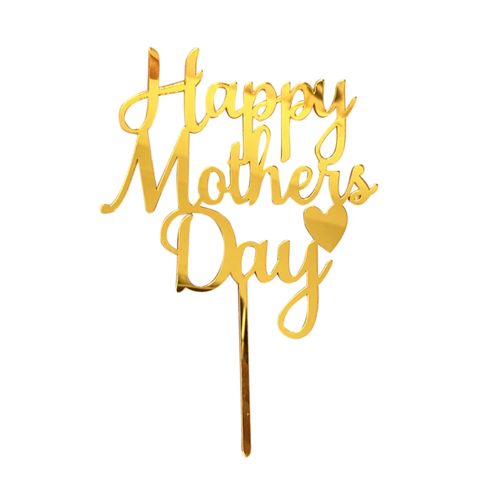 Cake Decoration Happy Mother's Day Cake Topper Acrylic Letter Cake Picks Cake Decoration Cupcake Toppers Party Supplies
Cake Decoration Happy Mother's Day Cake Topper Acrylic Letter Cake Picks Cake Decoration Cupcake Toppers Party Supplies