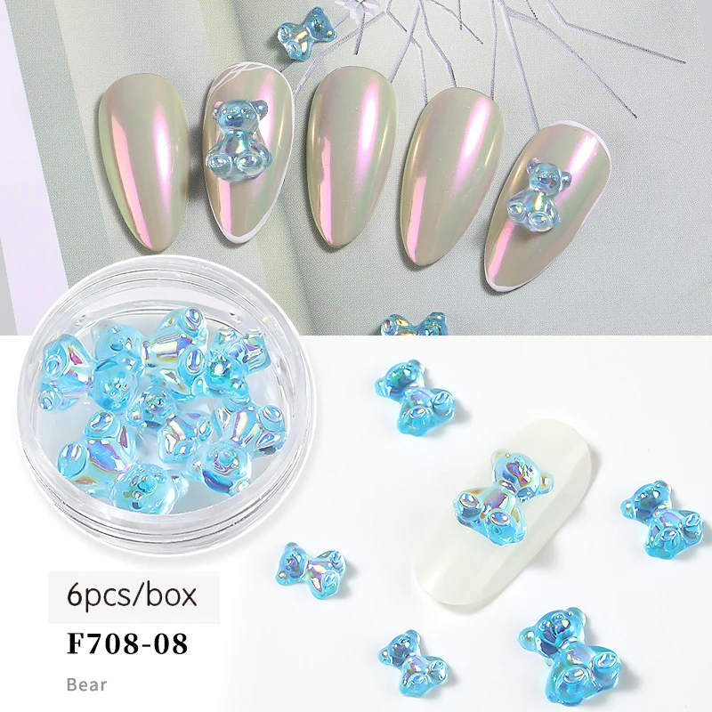 Cartoon bear series for nails nail decoration manicure design 3D nails self-adhesive nails with aluminum foil sticky ornament
Cartoon bear series for nails nail decoration manicure design 3D nails self-adhesive nails with aluminum foil sticky ornament