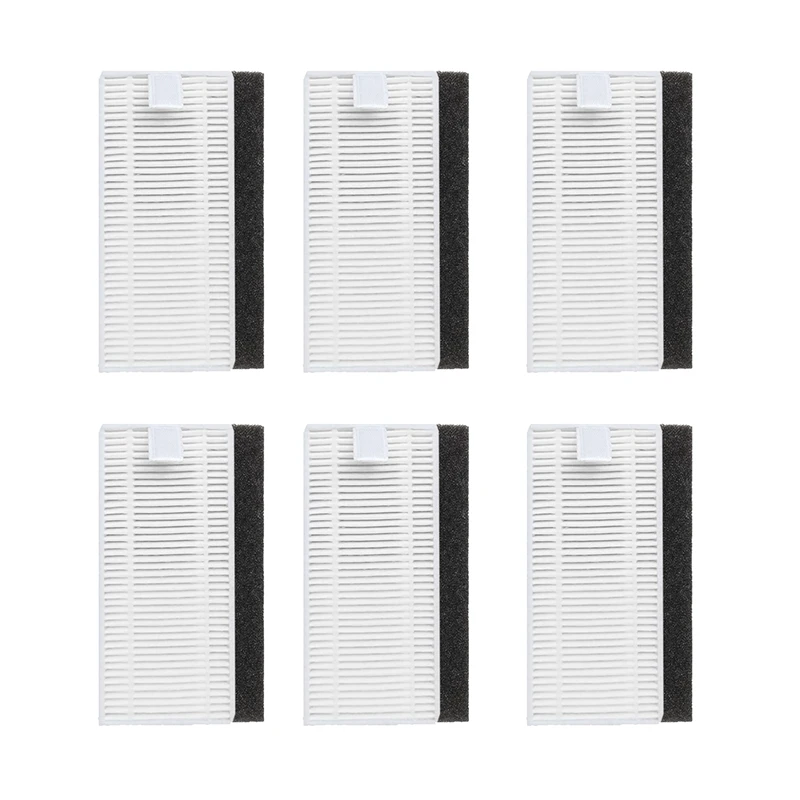 6Pcs Hepa Filter For Conga 1090 Robot Vacuum Cleaner Parts Accessories Replacement Filters Vacuum Parts 
6Pcs Hepa Filter For Conga 1090 Robot Vacuum Cleaner Parts Accessories Replacement Filters Vacuum Parts