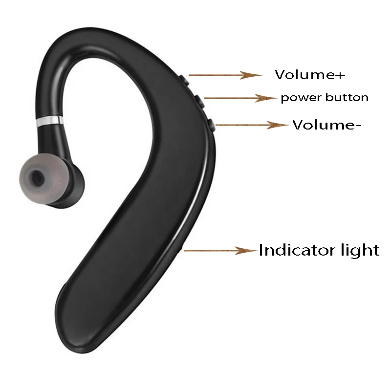 Беспроводные Bluetooth-наушники S109 спортивные наушники Hands-Free для Iphone Huawei Xiaomi OPPO TWS