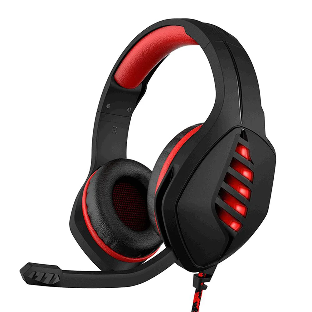 LED Wired Headset 3.5mm HIFI Surround Music With Microphone Gaming Headphone Noise Reduction For Computer Huawei Universal
LED Wired Headset 3.5mm HIFI Surround Music With Microphone Gaming Headphone Noise Reduction For Computer Huawei Universal