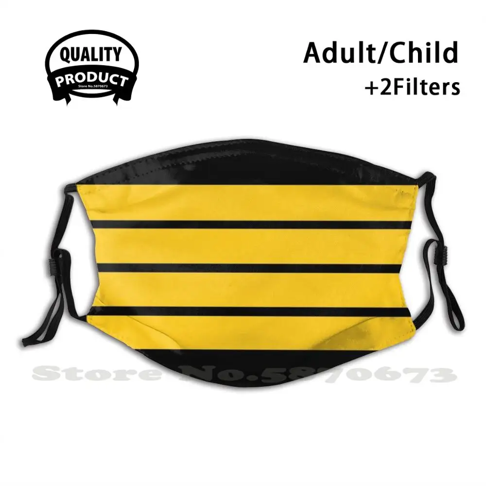 Pilot Captain'S Epaulet Face Mask Washable Filter Summer Hot Sale Mouth Masks Pilot Captain Epaulet Yellow Stripes Aviation
Pilot Captain'S Epaulet Face Mask Washable Filter Summer Hot Sale Mouth Masks Pilot Captain Epaulet Yellow Stripes Aviation