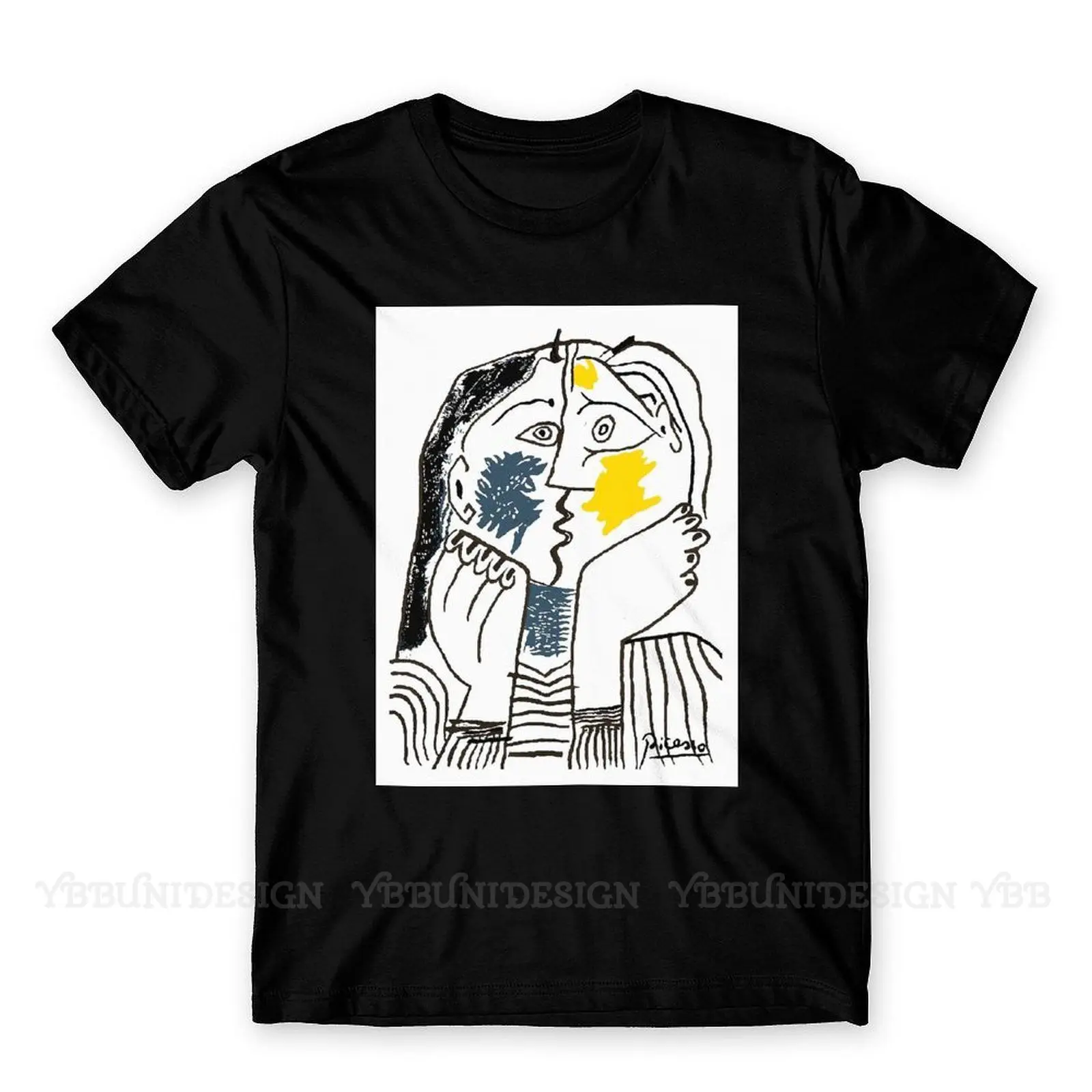 Pablo The Kiss 1979 Artwork Print Cotton T-Shirt Camiseta Hombre Vintage Pablo Picasso Men Fashion Streetwear Shirts Adult
Pablo The Kiss 1979 Artwork Print Cotton T-Shirt Camiseta Hombre Vintage Pablo Picasso Men Fashion Streetwear Shirts Adult