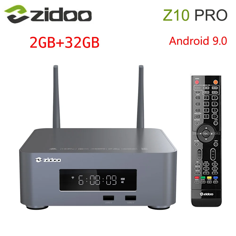 Zidoo Z10 PRO Smart TV приставка Android 9,0 2,4G 5G Dual WiFi 2 Гб ОЗУ 32 Гб ПЗУ BT 1000M ТВ-приставка 12 бит Dolby 4K HD медиаплеер
Zidoo Z10 PRO Smart TV приставка Android 9,0 2,4G 5G Dual WiFi 2 Гб ОЗУ 32 Гб ПЗУ BT 1000M ТВ-приставка 12 бит Dolby 4K HD медиаплеер