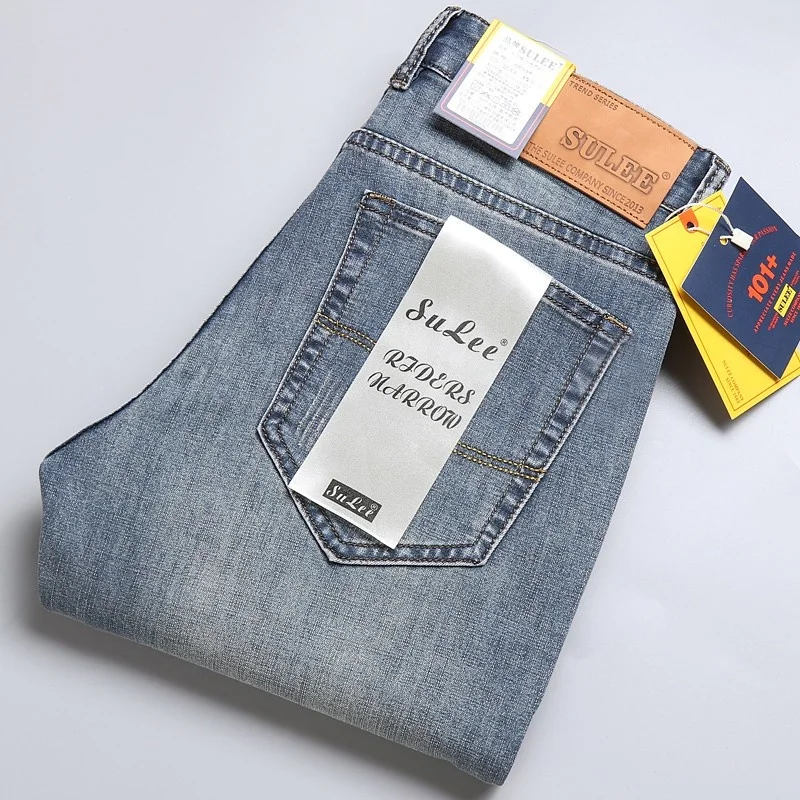 2020 Top Brand New Men's Jeans Business Casual Elastic Comfort Straight Denim Pants Male High Quality Brand Trousers
2020 Top Brand New Men's Jeans Business Casual Elastic Comfort Straight Denim Pants Male High Quality Brand Trousers
