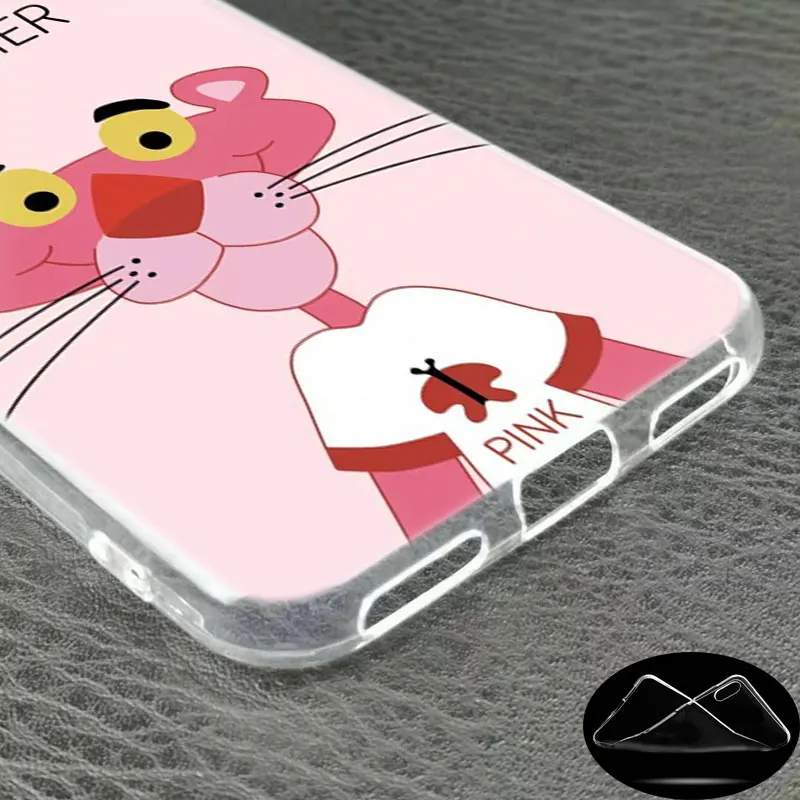 luxury Silicone Case The Pink Panther for Huawei Mate 30 20 Lite 10 Pro Y5 Y6 Y7 2019 Y9 Prime 2018 2017 Cover | Мобильные телефоны
