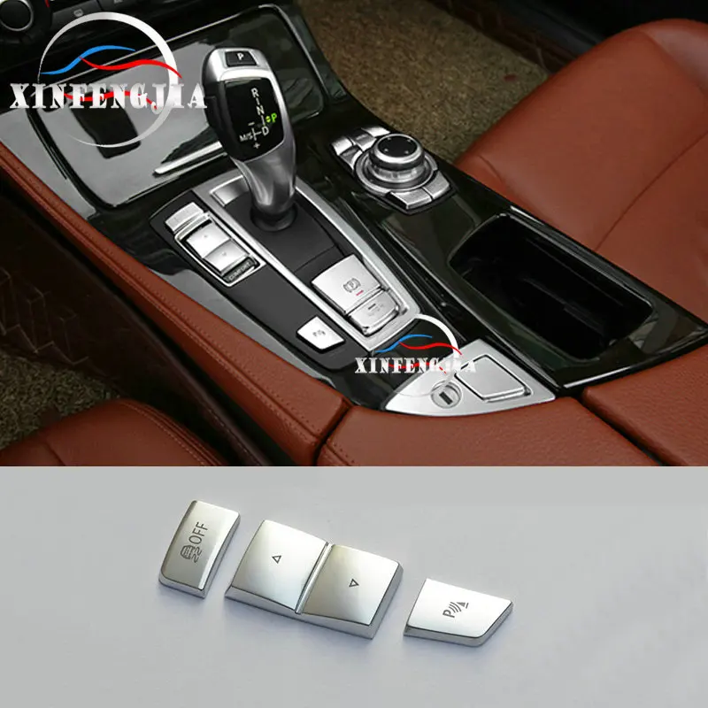 Хромированные боковые кнопки переключения передач для BMW 5 6 7 Series X3 F25 X4 F26 F10 F01 F02 3x
Хромированные боковые кнопки переключения передач для BMW 5 6 7 Series X3 F25 X4 F26 F10 F01 F02 3x