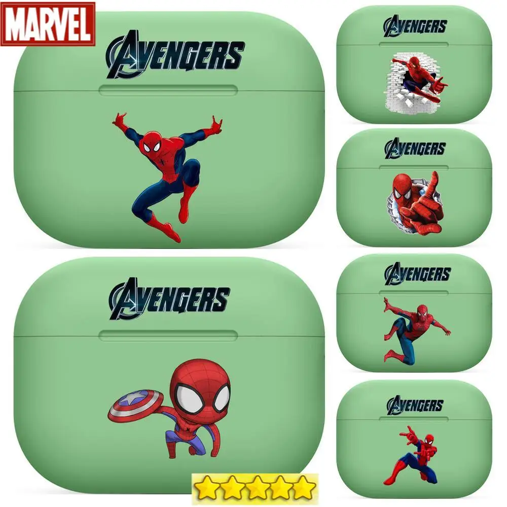 Spider-Man Marvel For Airpods pro 3 case Protective Bluetooth Wireless Earphone Cover Air Pods airpod case air pod cases green 1
Spider-Man Marvel For Airpods pro 3 case Protective Bluetooth Wireless Earphone Cover Air Pods airpod case air pod cases green 1