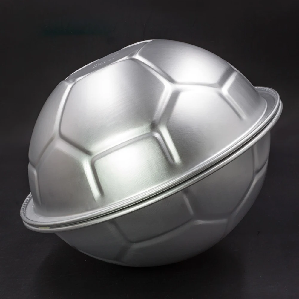Football Half Round Ball Shaped Cake Mold Aluminum Alloy 3 inch 3D For Chocolate Mousse Mould Birthday Decor Baking Pan Soccer
Football Half Round Ball Shaped Cake Mold Aluminum Alloy 3 inch 3D For Chocolate Mousse Mould Birthday Decor Baking Pan Soccer