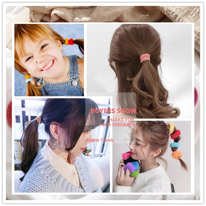 Hot 100 pcs/lot kids hair rope Hair Accessories Scrunchy Elastic Hair Bands Girls decorations Headbands Rubber Band Wholesale
Hot 100 pcs/lot kids hair rope Hair Accessories Scrunchy Elastic Hair Bands Girls decorations Headbands Rubber Band Wholesale
