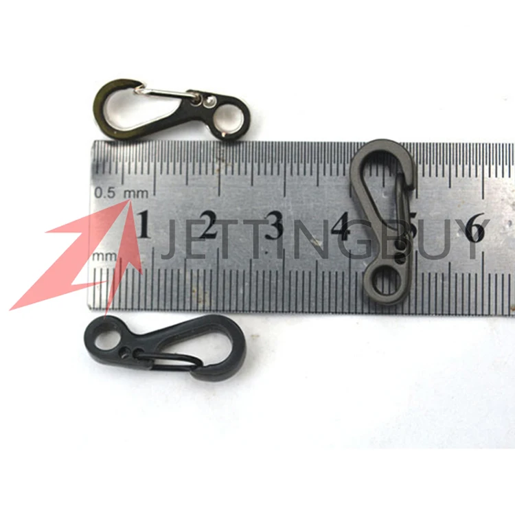 5pcs/pack Mini Spring Backpack Clasps Climbing Carabiners EDC Keychain Camping Bottle Hooks Paracord Tactical Survival Gear 
5pcs/pack Mini Spring Backpack Clasps Climbing Carabiners EDC Keychain Camping Bottle Hooks Paracord Tactical Survival Gear