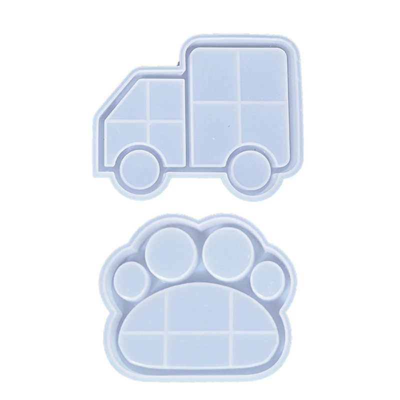 Cat Paw Locomotive-Shaped Epoxy Silicone Tray Casting Mold for DIY Jewelry Storage Container Trinket Dish Resin Crafts
Cat Paw Locomotive-Shaped Epoxy Silicone Tray Casting Mold for DIY Jewelry Storage Container Trinket Dish Resin Crafts