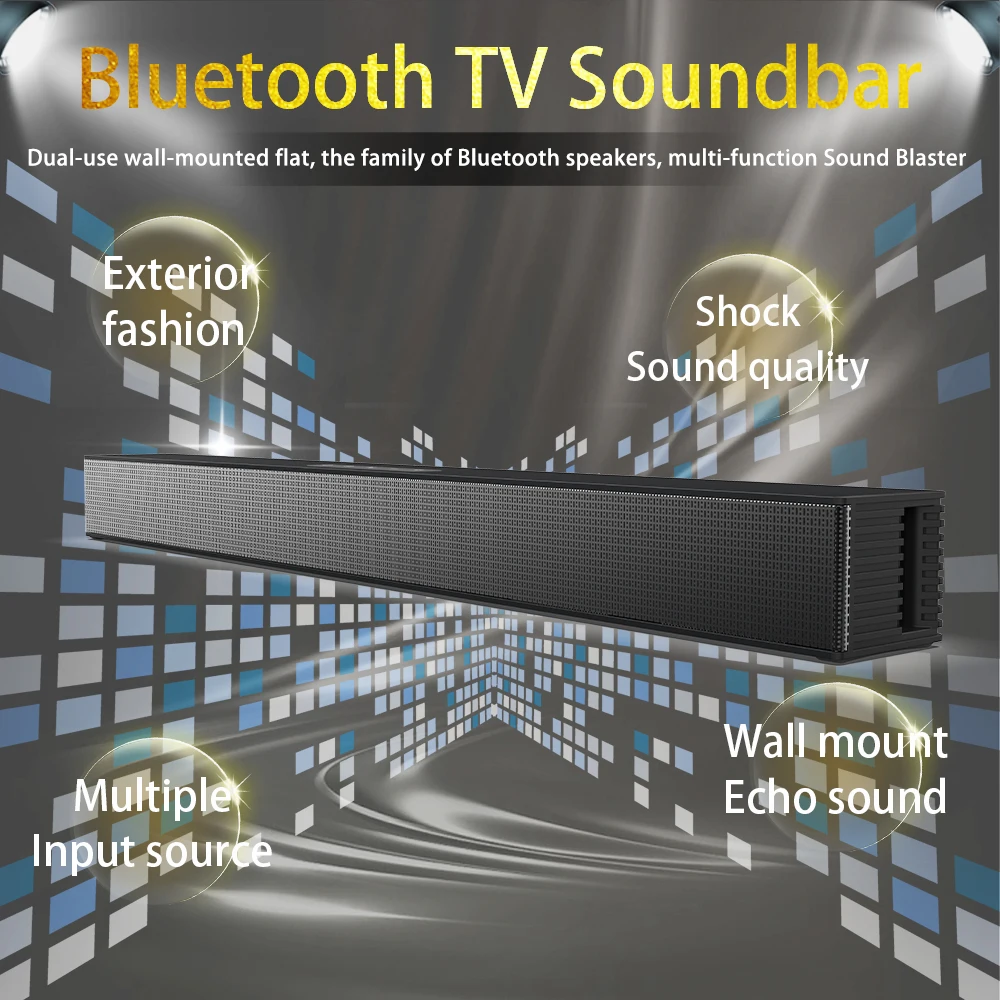 Мощная звуковая панель 40 Вт, звуковая панель для телевизора, Bluetooth-колонка, компьютерные колонки, колонки, колонки для музыкального центра, ТВ-колонка, звуковая система для домашнего кинотеатра
Мощная звуковая панель 40 Вт, звуковая панель для телевизора, Bluetooth-колонка, компьютерные колонки, колонки, колонки для музыкального центра, ТВ-колонка, звуковая система для домашнего кинотеатра