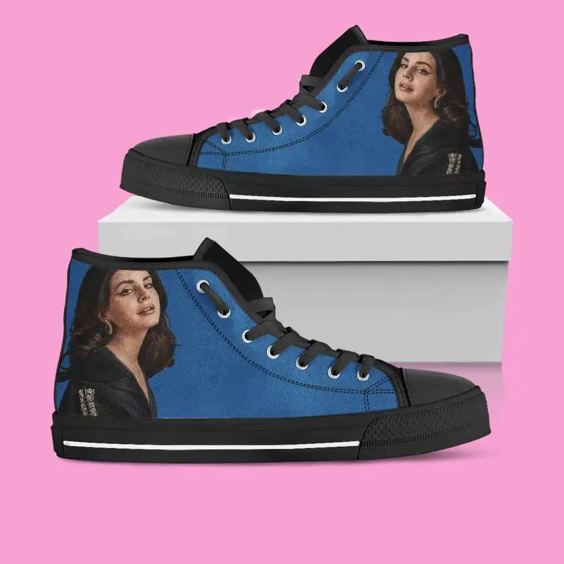 Lana Del Ray High Tops, Lana Del Ray Custom hi Tops, Custom shoes, Custom movies, Gift Shoes, look like , gift birthday
Lana Del Ray High Tops, Lana Del Ray Custom hi Tops, Custom shoes, Custom movies, Gift Shoes, look like , gift birthday