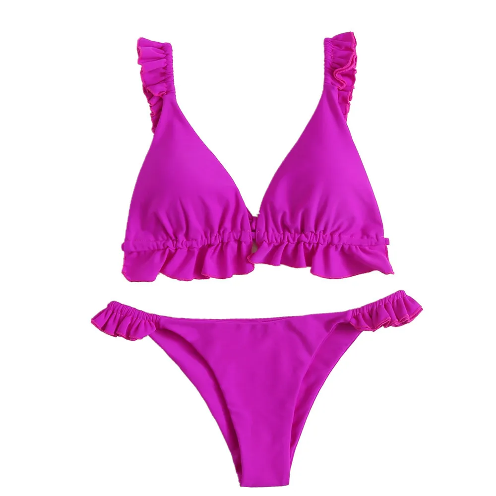 2020 Summer Hot Sale Explosion Sexy Ruffle Bikini Swimming Suit Female Two Piece Bikinis Mujer
2020 Summer Hot Sale Explosion Sexy Ruffle Bikini Swimming Suit Female Two Piece Bikinis Mujer