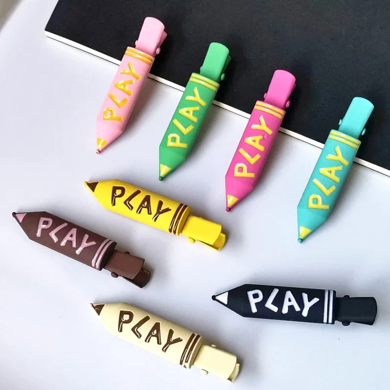 Metal Pencil Hair Clips Letter Style Mini Hairpins Lovely Hairclips Fashion Headbands Women Play Sweet Hairpins Hair Accessories
Metal Pencil Hair Clips Letter Style Mini Hairpins Lovely Hairclips Fashion Headbands Women Play Sweet Hairpins Hair Accessories