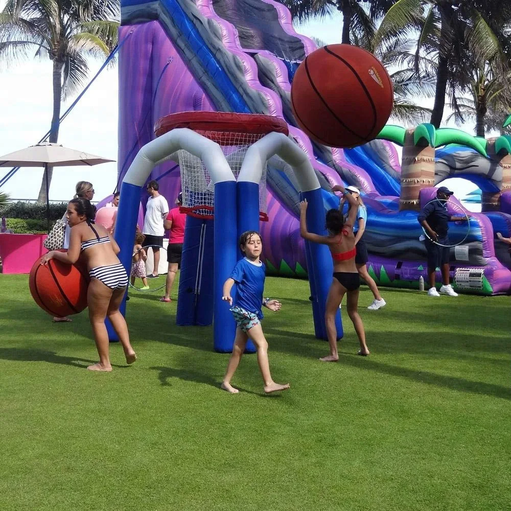 Custom Giant Inflatable Basketball Hoop Basketball Shooting Sport Game for backyard party
Custom Giant Inflatable Basketball Hoop Basketball Shooting Sport Game for backyard party