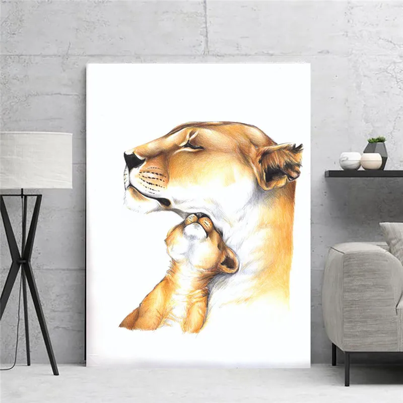 Wall Pictur Posters Canvas Prints The Lion Cub Canvas Painting Pictures For Wall Tableau Mural Animal Print Canvas Art Poster
Wall Pictur Posters Canvas Prints The Lion Cub Canvas Painting Pictures For Wall Tableau Mural Animal Print Canvas Art Poster