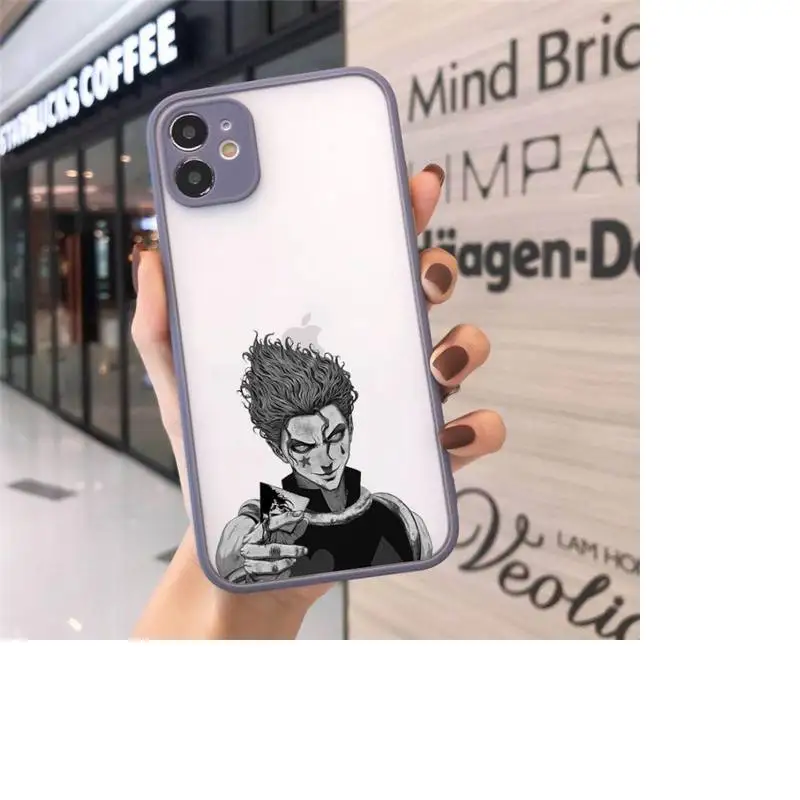 hunter x hunter Phone Cases Matte transparent For Gray iPhone 12 Mini 11 Pro XR XS Max 7 8 Plus X Back Cover
hunter x hunter Phone Cases Matte transparent For Gray iPhone 12 Mini 11 Pro XR XS Max 7 8 Plus X Back Cover