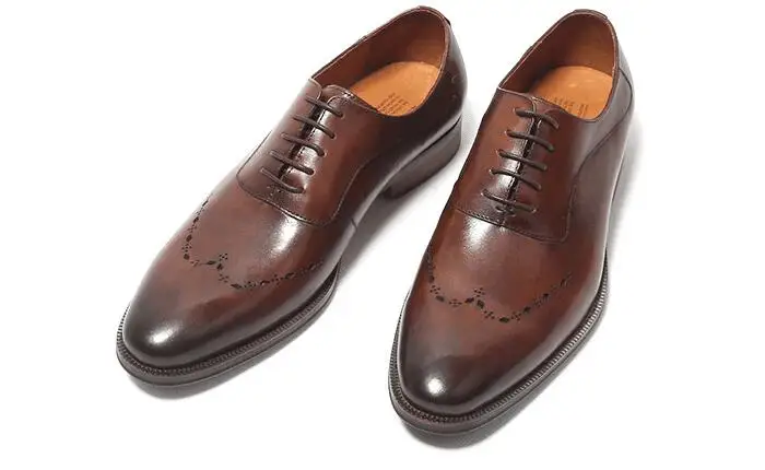 Italian Handmade Goodyear Carved shoes for men Formal Derby shoes Lace up Comfortable Genuine Leather dress shoes for men
Italian Handmade Goodyear Carved shoes for men Formal Derby shoes Lace up Comfortable Genuine Leather dress shoes for men
