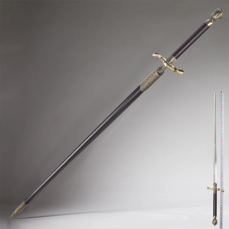 Arya Stark Needle 80cm/96cm Length All Metal Material Free Hanging Plate and Scabbard Cosplay
Arya Stark Needle 80cm/96cm Length All Metal Material Free Hanging Plate and Scabbard Cosplay