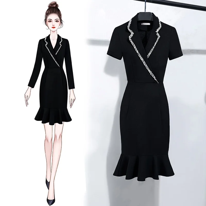 Plus Size Summer Clothes Mermaid Dress 2021 Autumn Business Office Ladies Work Wear Long Sleeve Dresses Ol Styles Clothes AA5674
Plus Size Summer Clothes Mermaid Dress 2021 Autumn Business Office Ladies Work Wear Long Sleeve Dresses Ol Styles Clothes AA5674