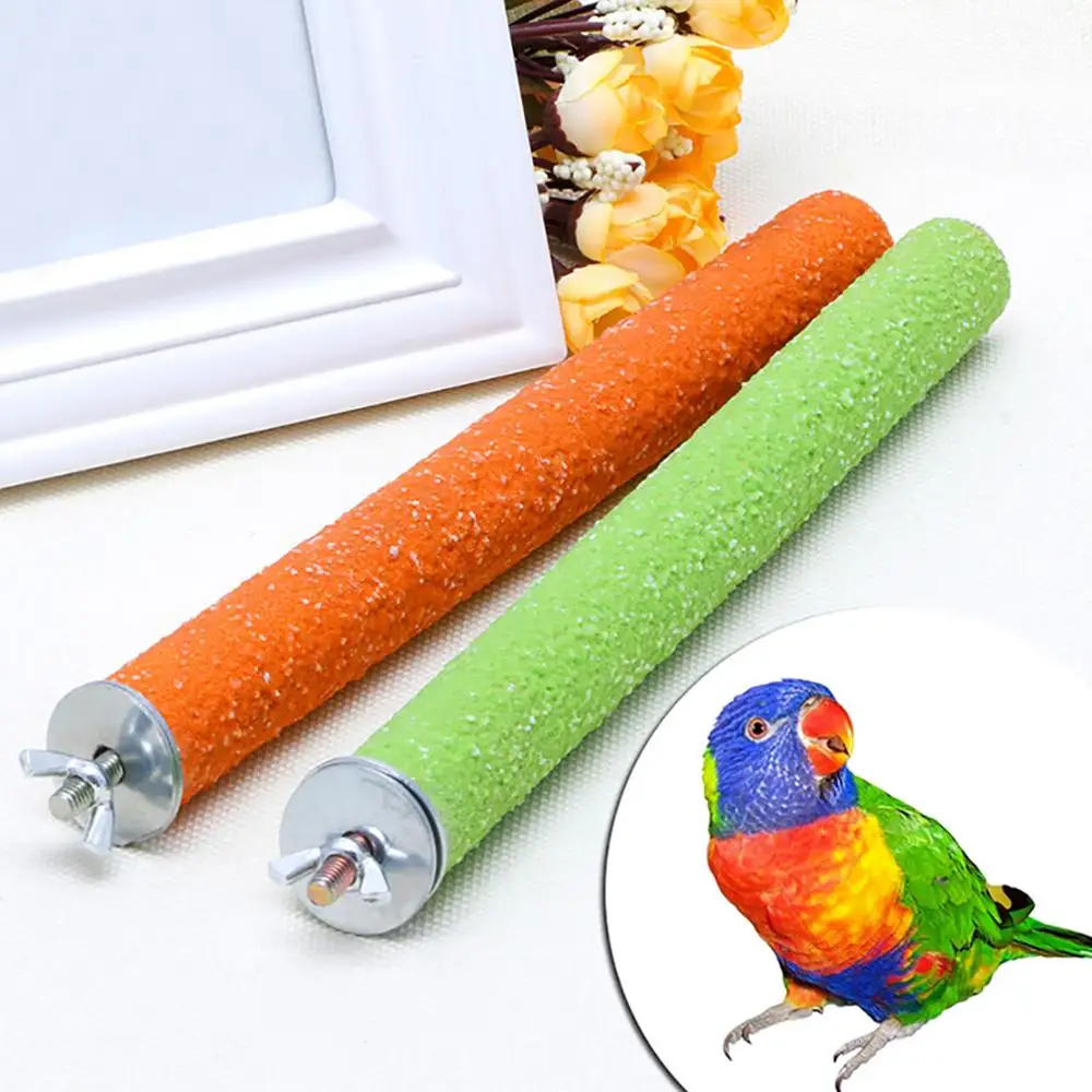 5Pcs Bird Parrot Perch Stand Holder Emery Toys Color Grinding Claw Pet Cage Platform Accessories Chew Toy Bird Supplies
5Pcs Bird Parrot Perch Stand Holder Emery Toys Color Grinding Claw Pet Cage Platform Accessories Chew Toy Bird Supplies