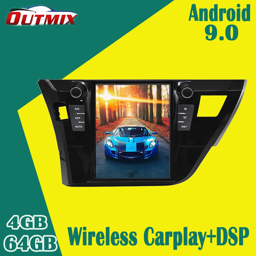 Мультимедийная стереосистема Carplay 2 Din, 64 ГБ, Android 9, Тесла, для Toyota Corolla 2014, 2015, 2016, GPS, видеоприемник, плеер, головное устройство
Мультимедийная стереосистема Carplay 2 Din, 64 ГБ, Android 9, Тесла, для Toyota Corolla 2014, 2015, 2016, GPS, видеоприемник, плеер, головное устройство