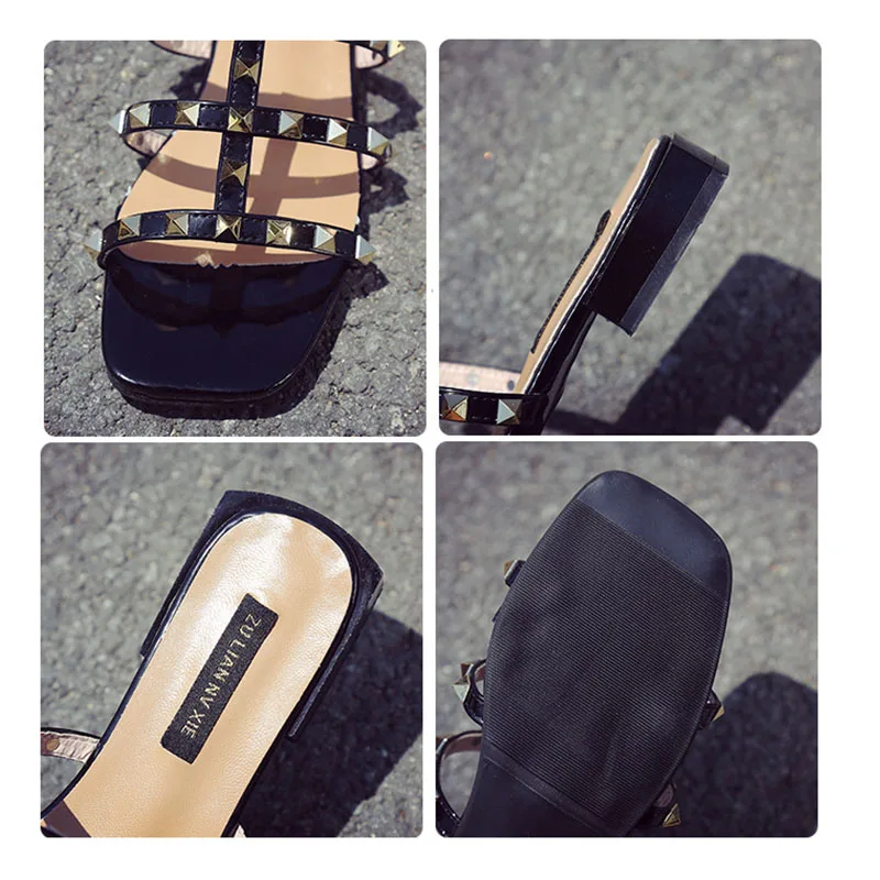 Women Flats Shoes Slippers Summer Outside Woman Mules Loafers Shoes Slides Rivet Fashion 2019 Casual Ladies Slippers For Women
Women Flats Shoes Slippers Summer Outside Woman Mules Loafers Shoes Slides Rivet Fashion 2019 Casual Ladies Slippers For Women