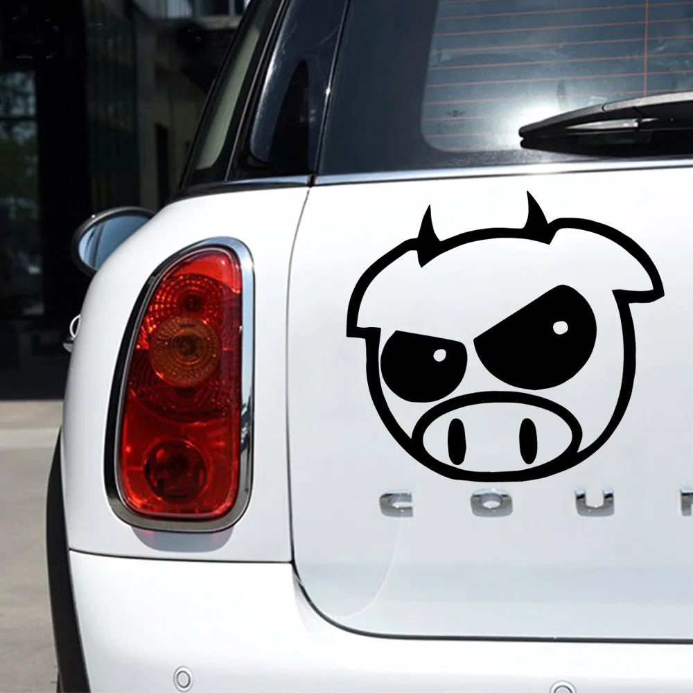 NEW Evil Pig Face Stickers Car Window Decal Vinyl Art Pattern Art Car Body Stickers Waterproof
NEW Evil Pig Face Stickers Car Window Decal Vinyl Art Pattern Art Car Body Stickers Waterproof