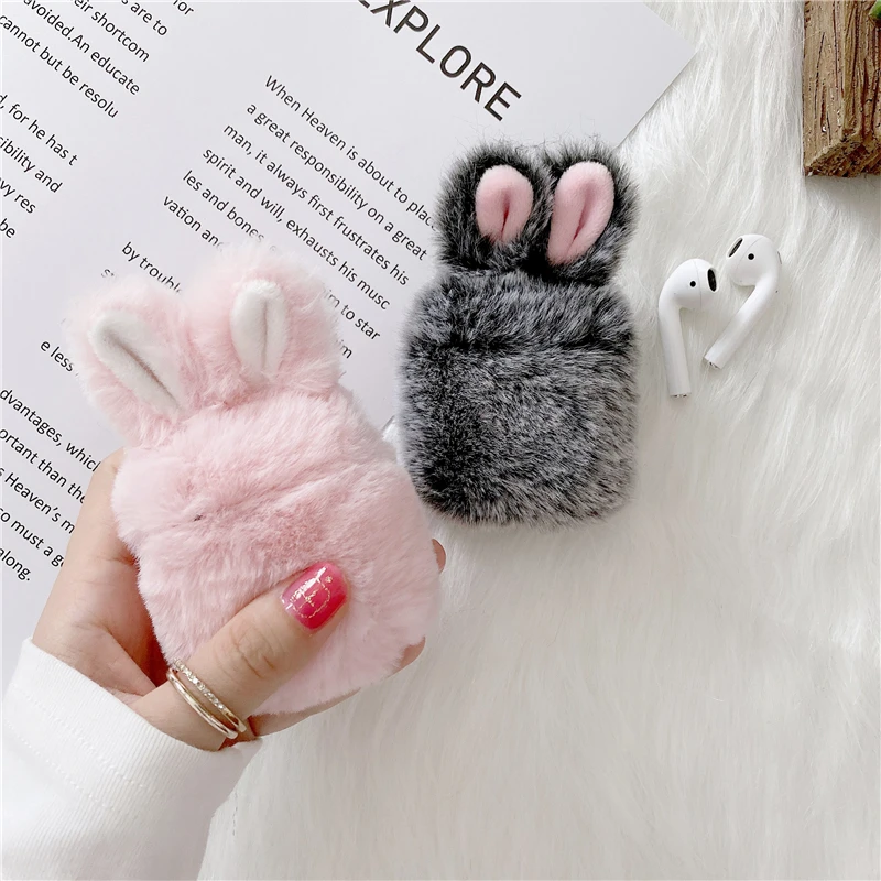 Cartoon Cute 3D Plush Bunny Earphone Case for AirPods Pro 3 Furry Hand Warmer Soft Case Protective Case for AirPod 1 2 AirPods
Cartoon Cute 3D Plush Bunny Earphone Case for AirPods Pro 3 Furry Hand Warmer Soft Case Protective Case for AirPod 1 2 AirPods