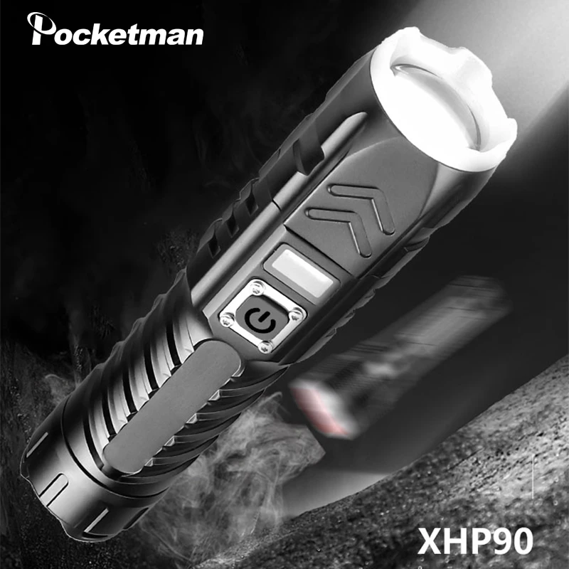 Супер яркий XHP90 светодиодный вспышка светильник USB Перезаряжаемые вспышка светильник тактический фонарь Применение 26650 Батарея масштабиру...
Супер яркий XHP90 светодиодный вспышка светильник USB Перезаряжаемые вспышка светильник тактический фонарь Применение 26650 Батарея масштабиру...
